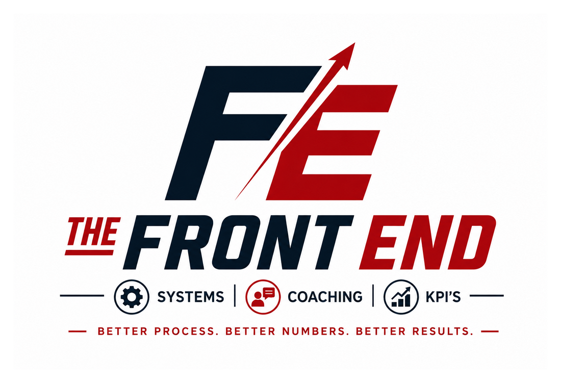 The Front End — Systems, Coaching, KPIs